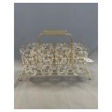 Hazel Atlas "Bleeding Heart" Highball Glasses