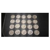 (20) Silver U.S. Dimes