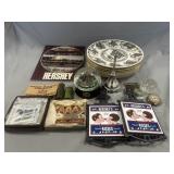 Hershey Tray Lot with Miscellaneous Items