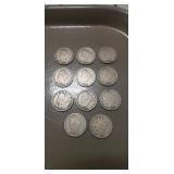 (11) Liberty Head "V" Nickels