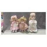 (3) Assorted Dolls Including A Precious Moments