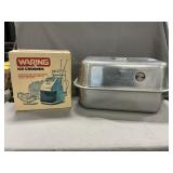 Waring Ice crusher, Westbend Aluminum Roaster