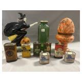 Vintage Tins, Decanter And More