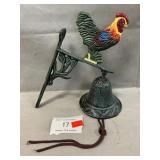 Cast Iron Chicken Dinner Bell