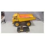 (2) Vintage Metal Toy Trucks