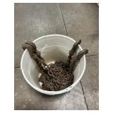 Bucket With Tow Chains