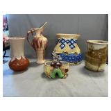 Contemporary, Pottery Vases, Vintage Planter
