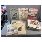 Vintage Advertisements, Sheet Music, Ephemera
