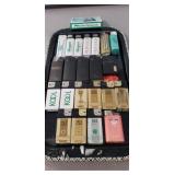 Tray Lot Of Assorted Lighters & (1) Deck Of