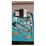 Tray Of Assorted Jewelry