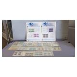 Tray Of Assorted Vintage Collector Stamps