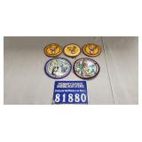 (1) Vintage Metal PA. Deer License, (2) PA. Game