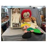 Seymour Mann Doll, 32ï¿½ Raggedy Ann, Popcorn