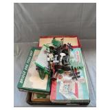 Lot Of Plasticville, Train Platform Accessories