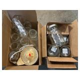 B & D Electric Juicer, Mason Jars