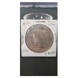 (1) 1922 Peace Silver One Dollar Coin