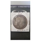 (1) 1885-O Morgan Silver One Dollar Coin