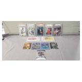 (12) Assorted NFL Football & Basketball Cards