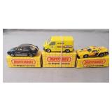 (3) Assorted Matchbox Collector Cars