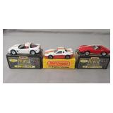 (3) Assorted Matchbox Collector Cars