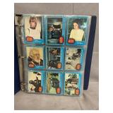 Binder With Various Series Of Star Wars Trading