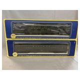 (4) HO Scale Santa Fe Passenger Train Cars