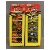 Pair Of Matchbox 5 Pc. Die-Cast Sets