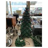 Large Ceramic Christmas Tree, 3 Foot High