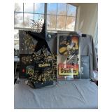 Pittsburgh Steelers Clock, Wall Hanger & Lighted