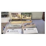 (5) Military Model Kits (Completeness Unverified)