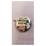 (1) Vintage Pin (American AMOCO Gas)