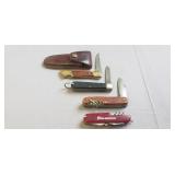 (4) Assorted Pocket Knives