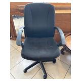 Black Office Chair On Wheels