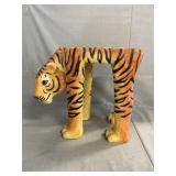 Hard Resin Tiger Stool