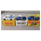 (3) Assorted Matchbox Collector Cars