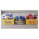 (3) Assorted Matchbox Collector Cars