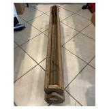 Wooden Chicken Feeder