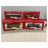 (6) Mantua HO Scale Model Training n Cars