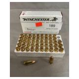 (5) Rounds Of Winchester 9mm NATO Ammo