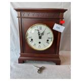 Howard Miller Mantel Clock With Key
