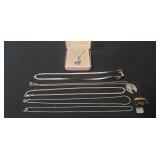 Tray Of Assorted Sterling Silver Jewelry