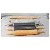 (5) Assorted Rolling Pins
