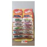 (10) Assorted Hot Wheels Cars