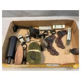 Tray Lot Of Archery Supplies