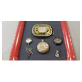 Sterling Silver Pendant & Religious Cross