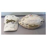 NFL Football Pittsburgh Steelers Hat & Football