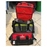 18ï¿½ Suitcase, Jeep & Husky Nylon Utility Bags