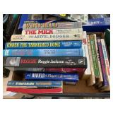 Tray Lot Of Sport Books