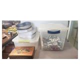 (7) Heart Shaped Cake Pans, Assorted Metal Cookie