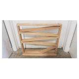 (1) Wooden Marble Run Toy (24"ï¿½22")